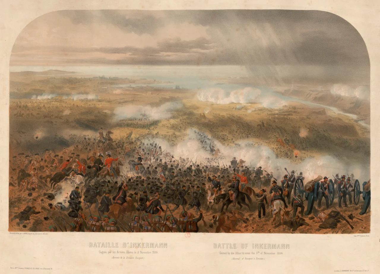 Battle of Inkermann - Arrival of Bosquet's division