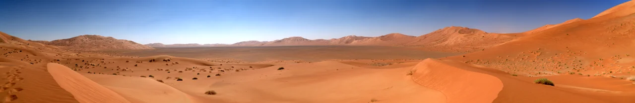 Rub al-Khali desert in Saudi Arabia — sunset