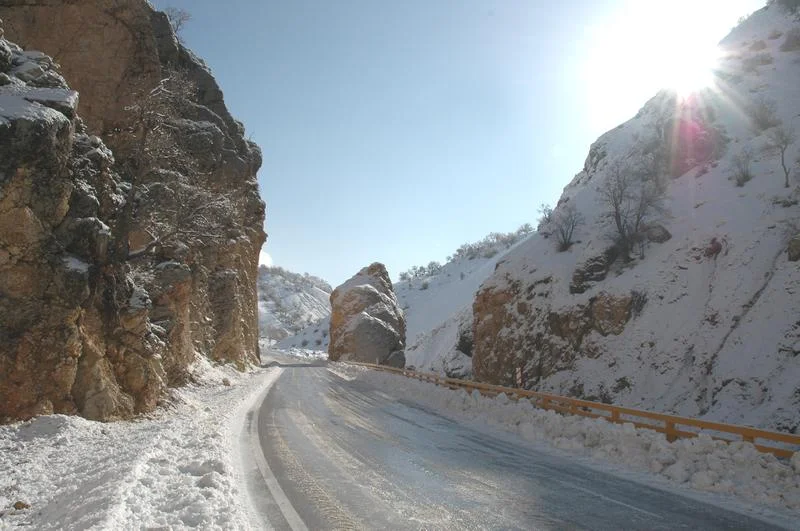 Photo of the place of the Persian Gate