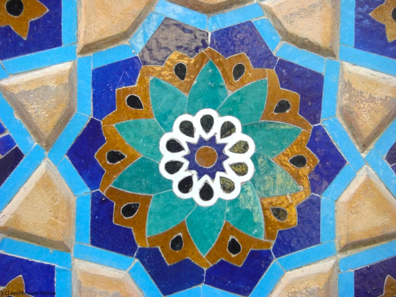 This is a photo of a monument in Iran identified by the ID