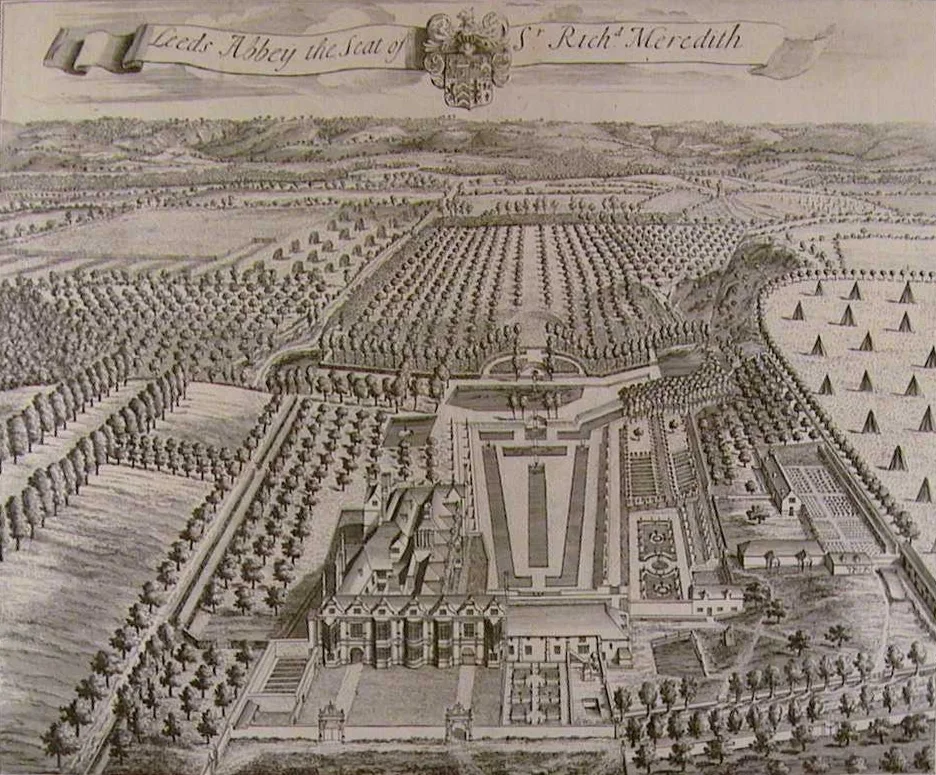 Leeds Abbey, the Seat of Sir Richard Meredith, Leeds, Kent