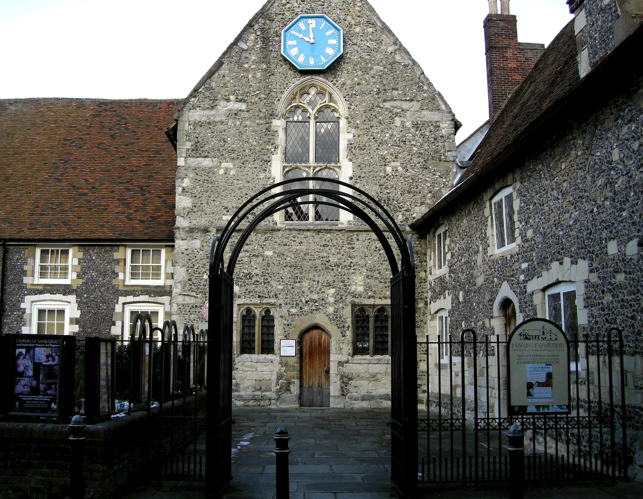 Museum of Canterbury, Stour Street, Canterbury, Kent. It contains a gallery dedicated to Rupert the Bear.