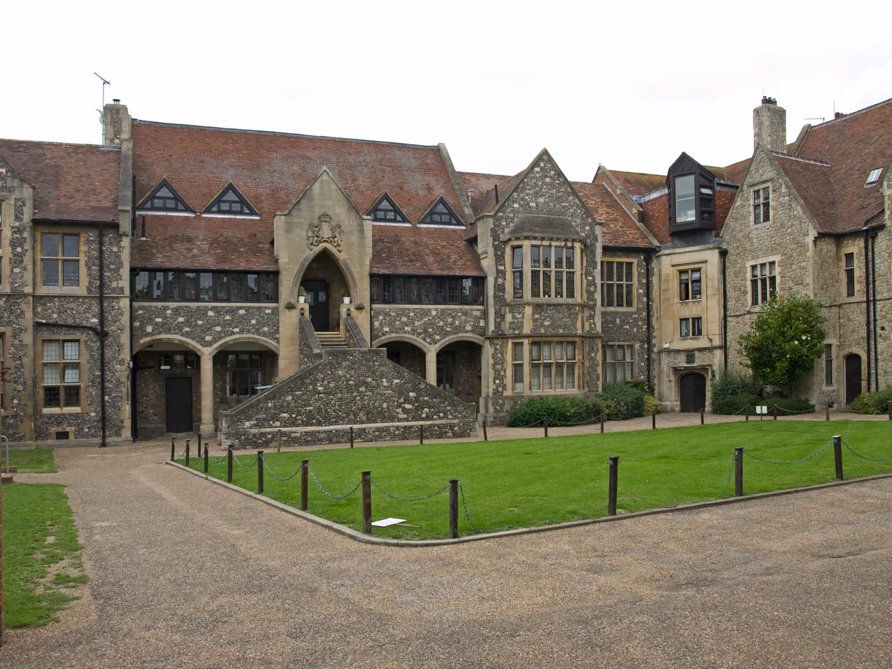 The inner of Mint Yard, Kings School, Canterbury