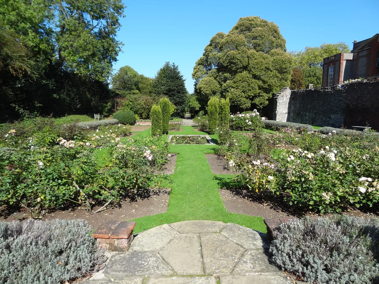 Eltham Palace garden, Greenwich, London