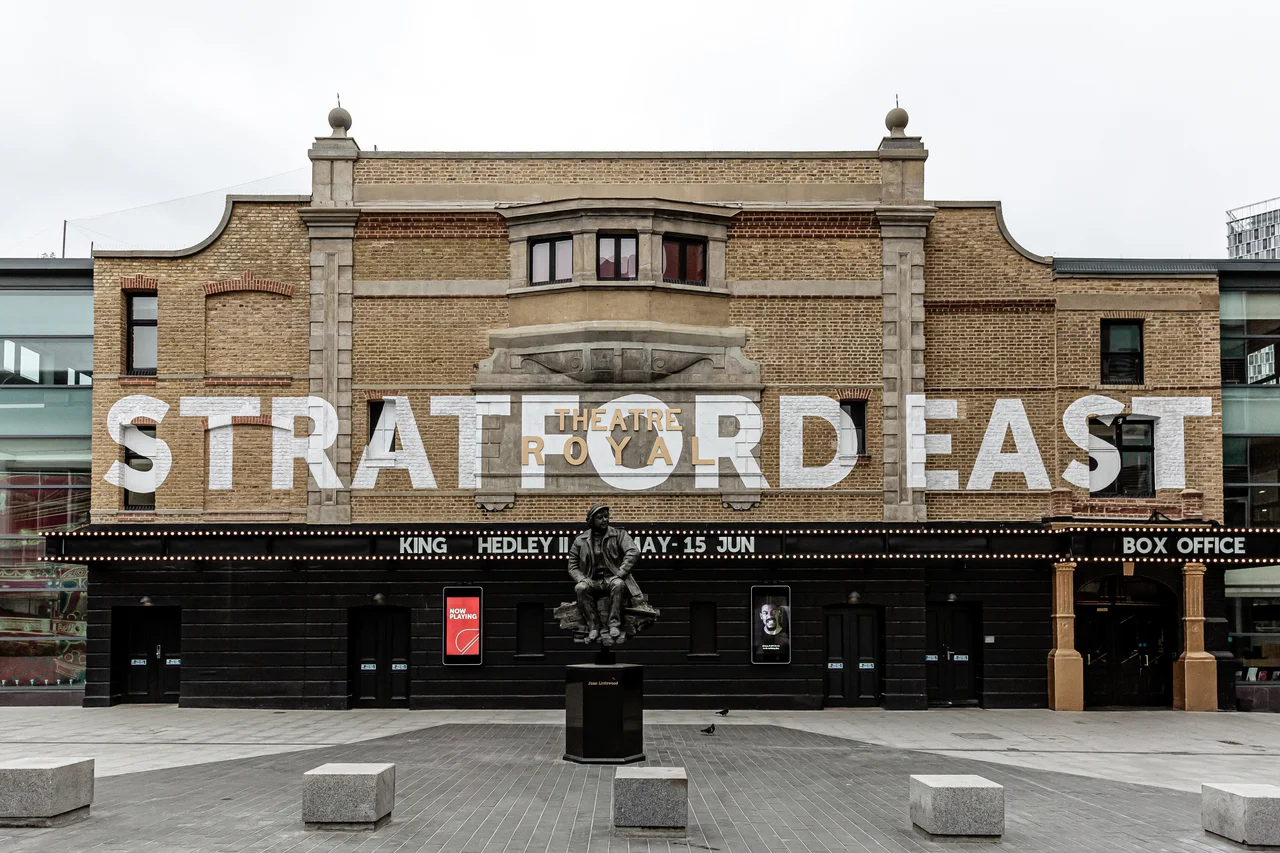 Front of Theatre Royal Stratford East