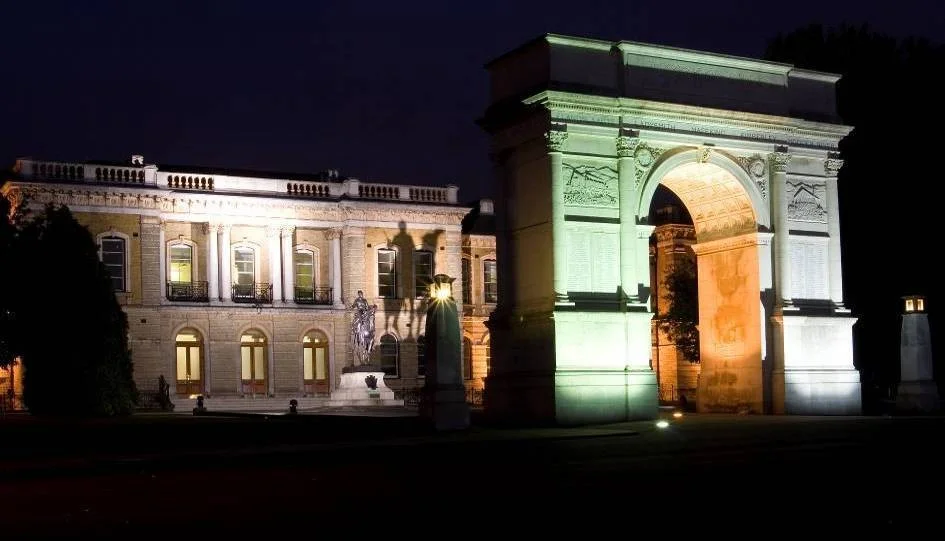 The former Institution of Royal Engineers building now HQ Royal School of Military Engineering at Brompton Barracks.