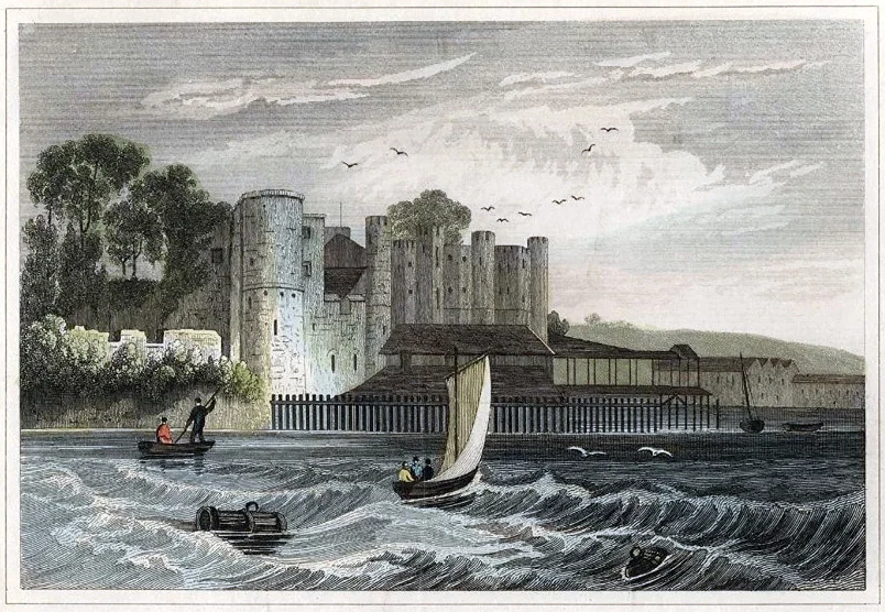 View of Upnor Castle, Kent, from the River Medway