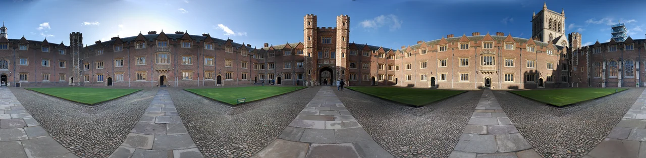 Panorama of Second Court