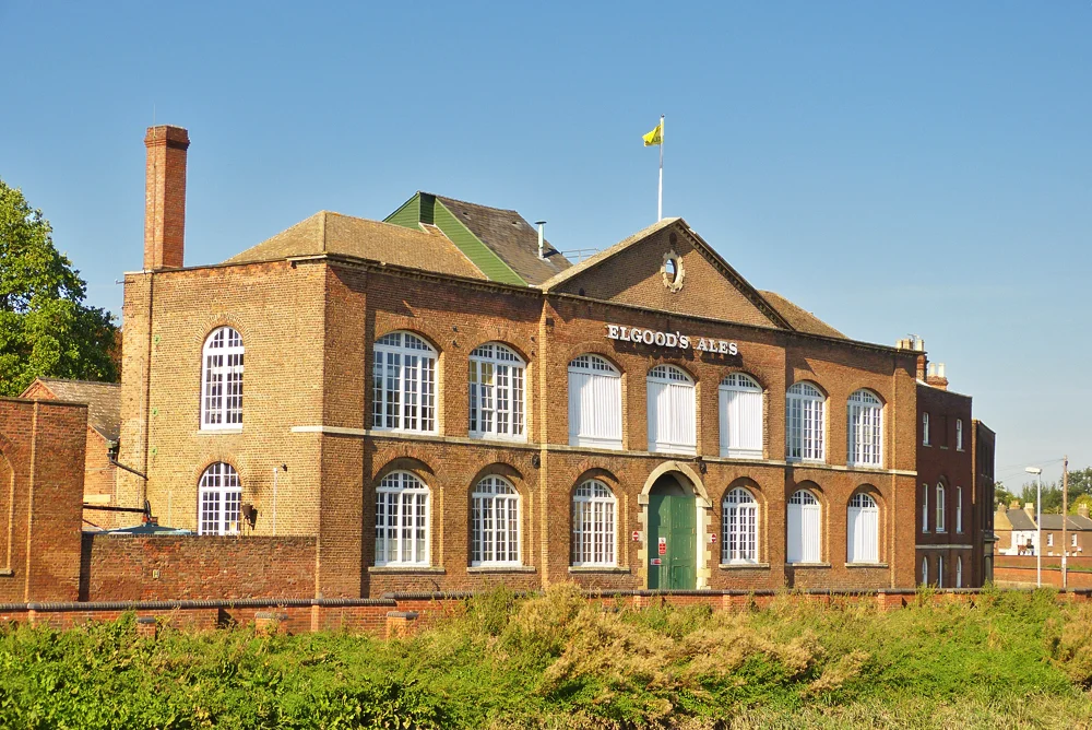 Elgoods Brewery on North Brink in Wisbech.