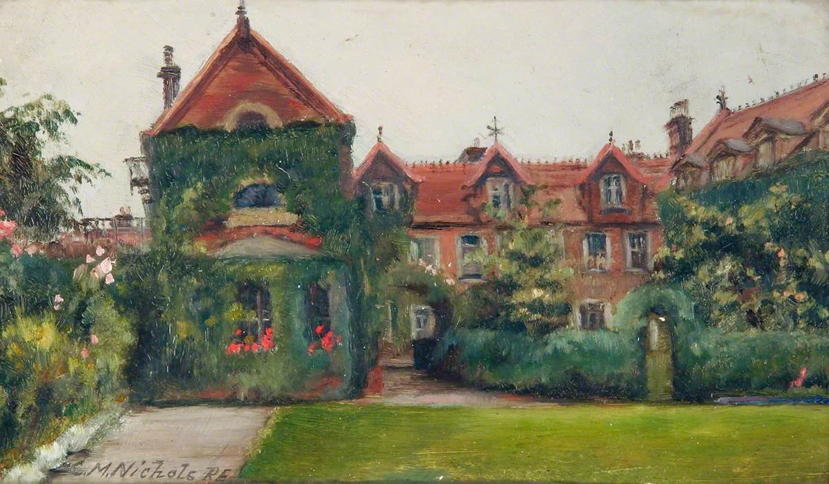 Catherine Maude Nichols (1847-1923) - Bethel Hospital, Norwich - NWHCM , 1940.75.8 , F - Norfolk Museums Collections.jpg
