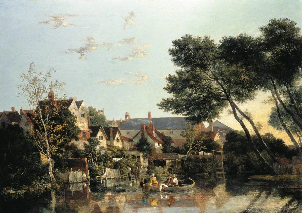 John Crome (1768-1821) - Norwich River, Afternoon - NWHCM , 1994.189 , F - Norfolk Museums Collections.jpg