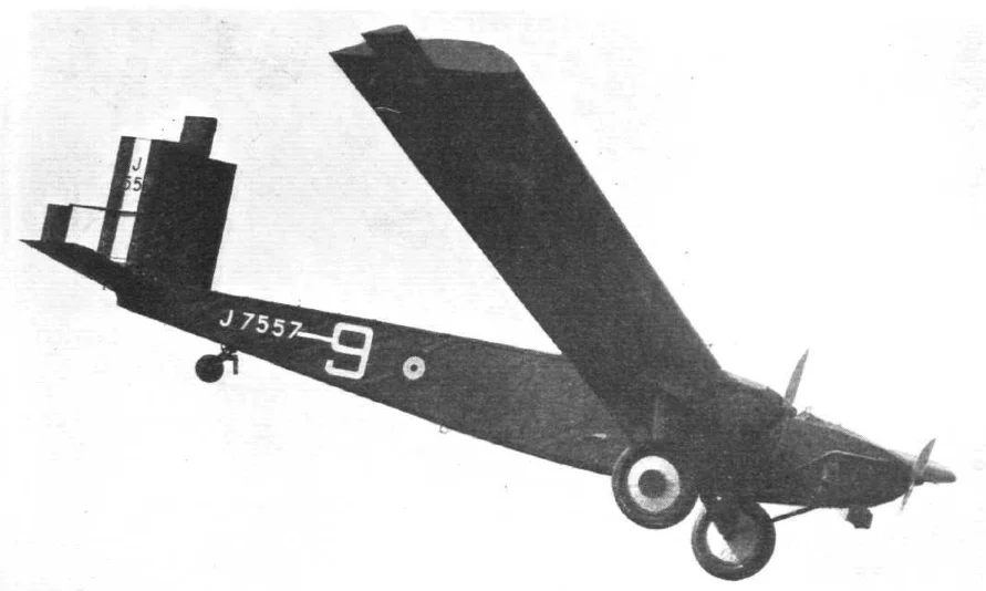 Beardmore Inflexible aircraft at the Norwich Air Display, Mousehold Aerodrome, May 1929