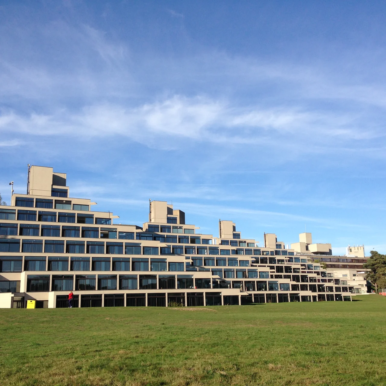 Norfolk Terrace and Attached Walkways, at the University of East Anglia