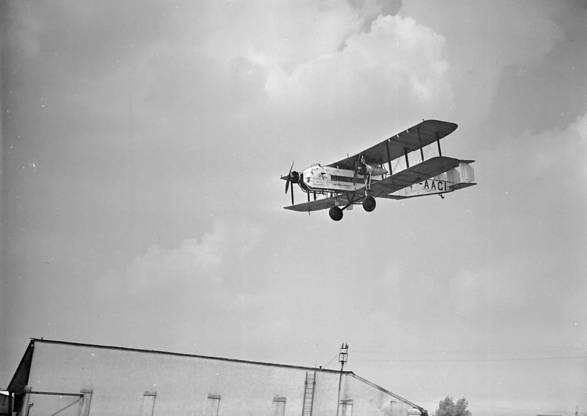 Imperial Airways Armstrong Whitworth Argosy II (G-AACI) City of Liverpool. Crashed in Belgium in 1933