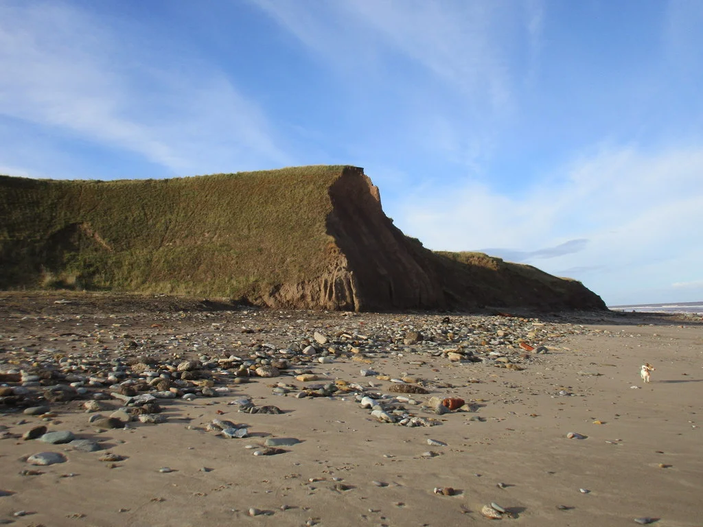 Cliffs at Easington