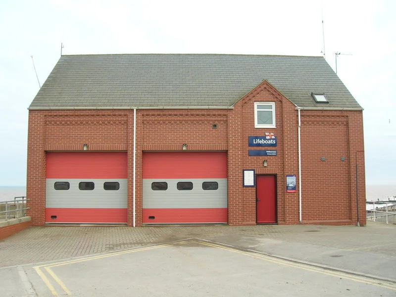 Withernsea Lifeboat Station, Withernsea, East Riding of Yorkshire, England.