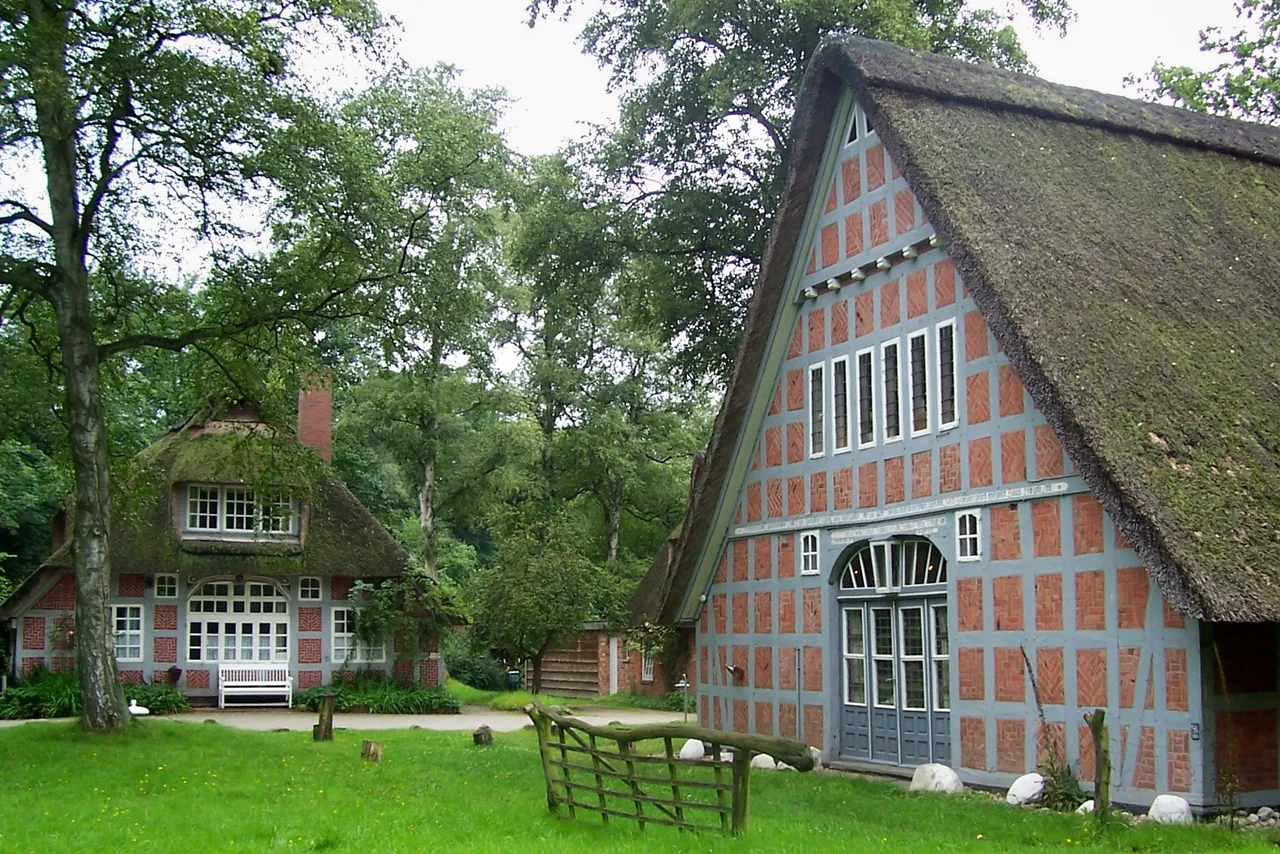 Das Haus im Schluh in Worpswede