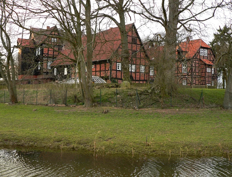 Schloss Ahlden, Rückseite