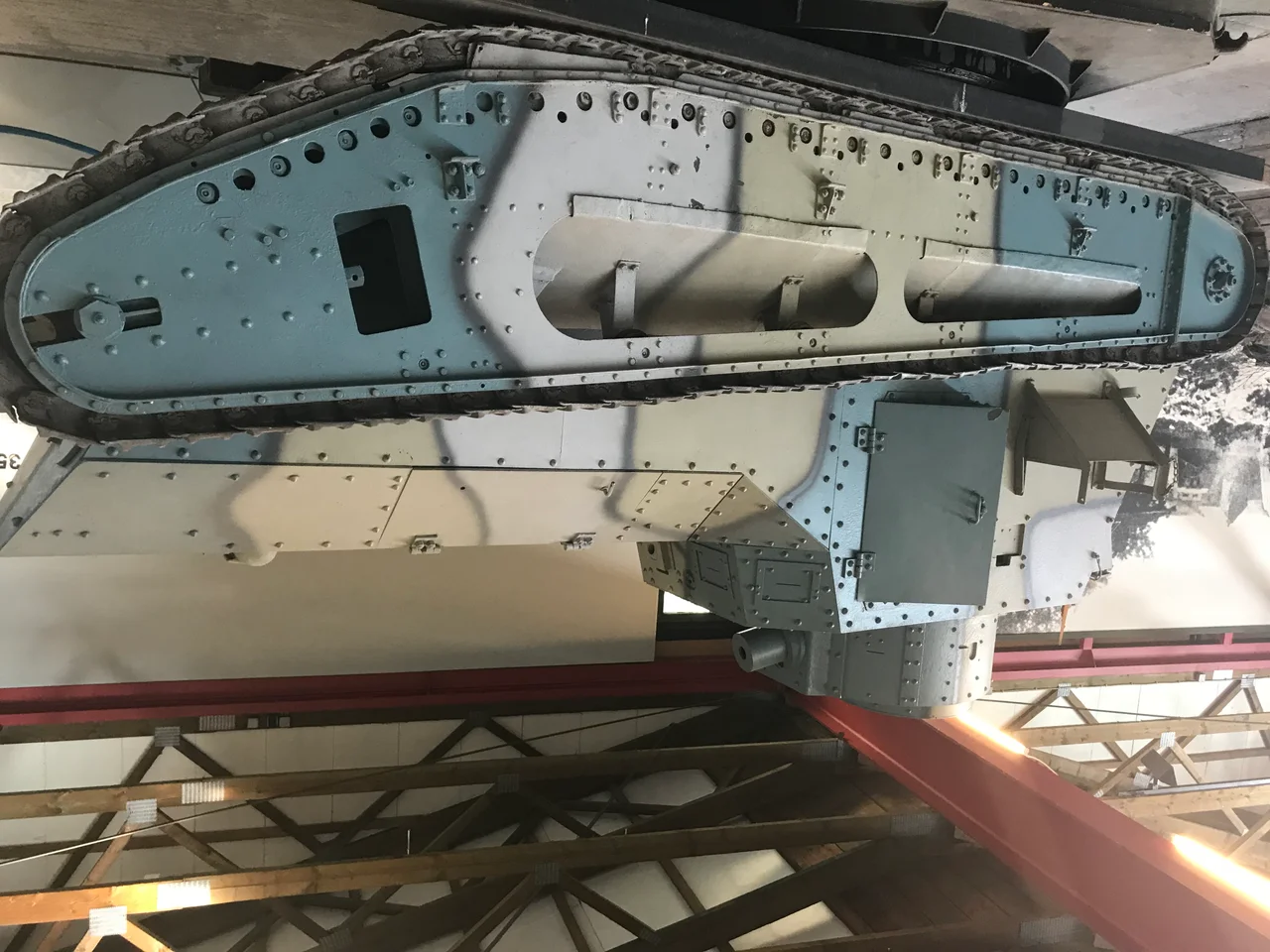 This tank was developed and produced by the German Empire during the First World War as a light tank prototype. 2 were known to have been produced by the German Empire, and Sweden then produced 10 more during the interwar period as the improved m/21-29
