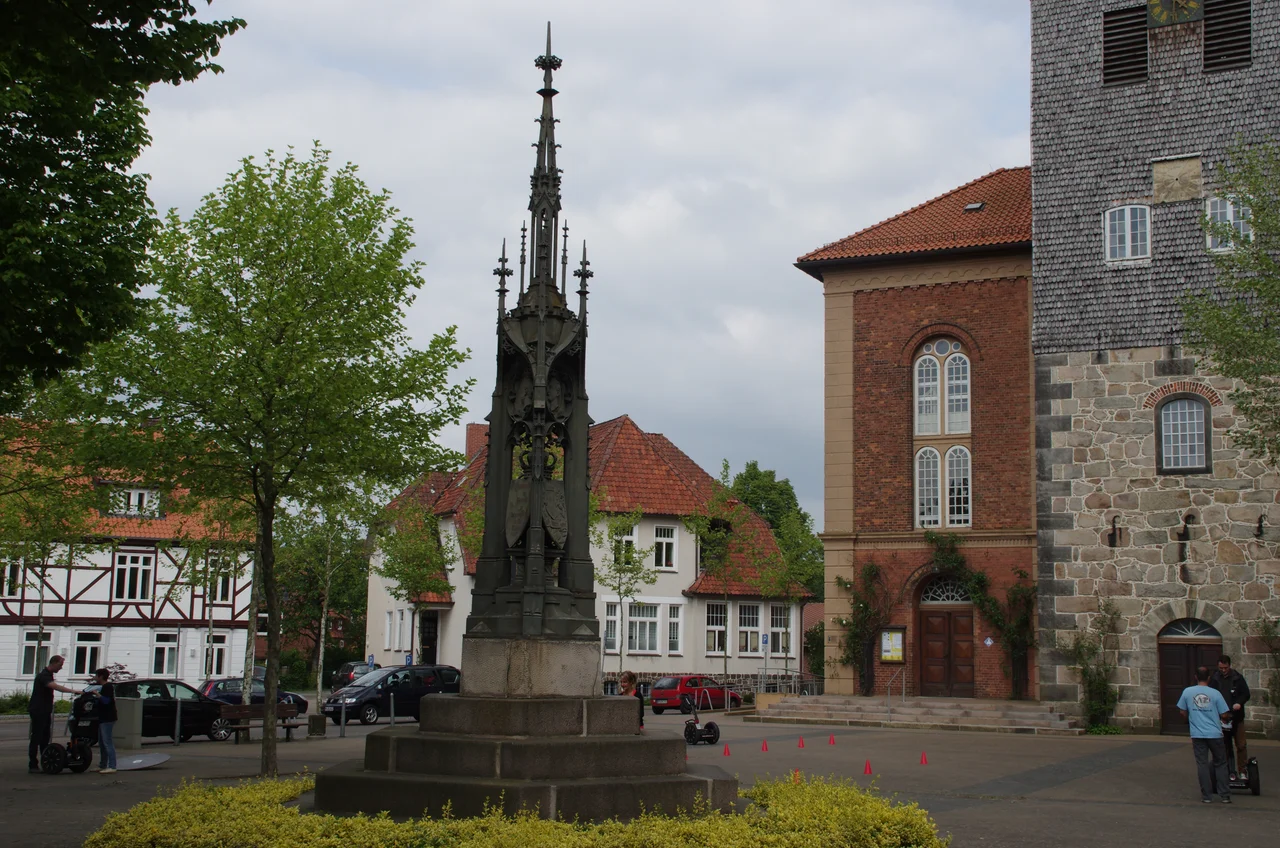 Church St. John in the town Lüneburg (north-eastern Lower Saxony, Germany).