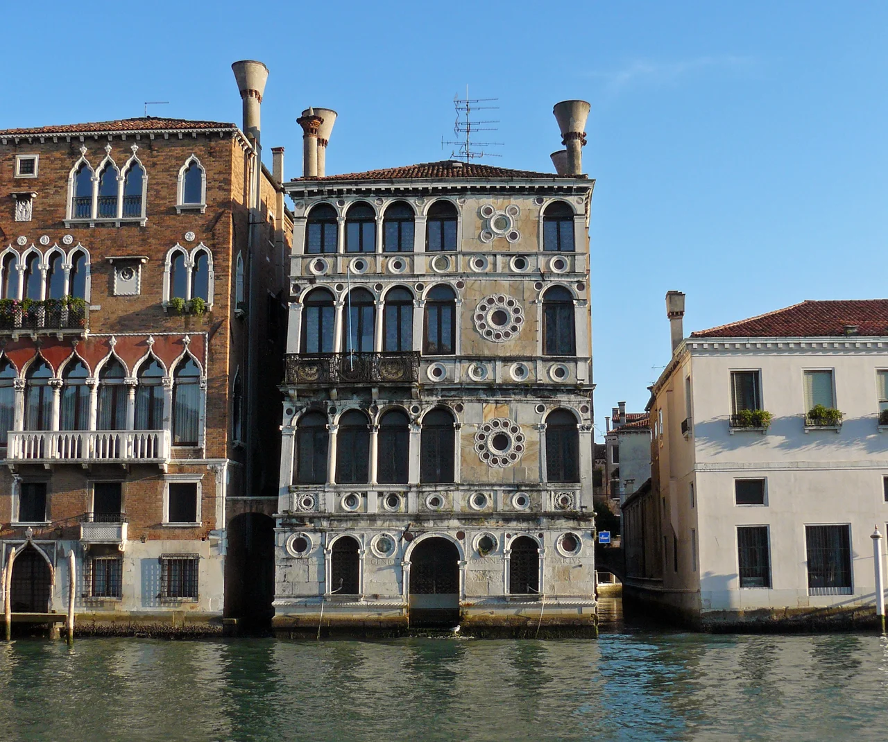 The Palazzo Dario (Ca' Dario) on the Grand Canal in Venice