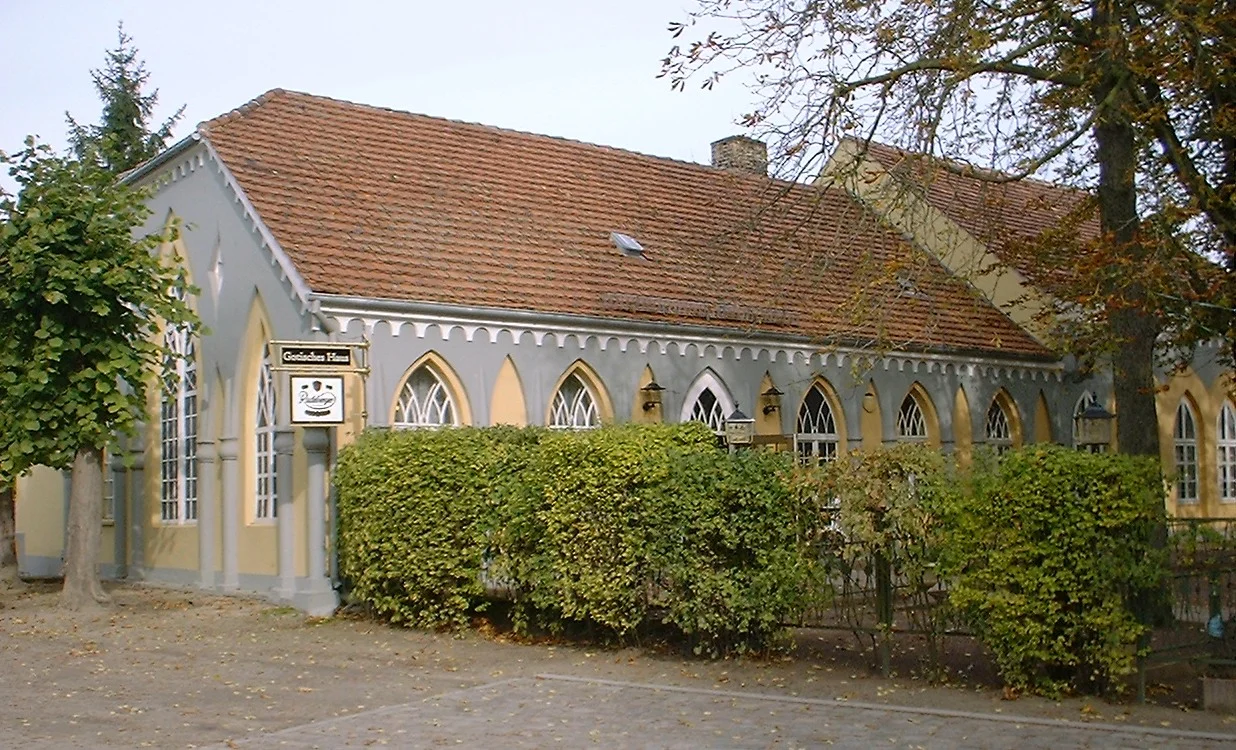 Gothic house (by David Gilly) in Paretz, Brandenburg, Germany