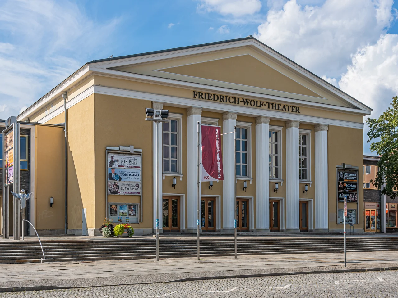 Theater in Eisenhüttenstadt, Brandenburg, Germany