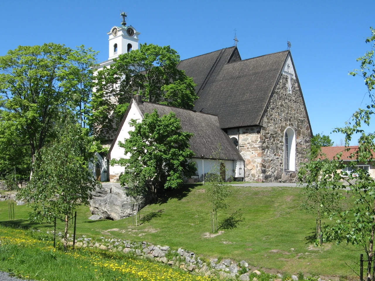 The Church of the Holy Cross in Rauma, Finland