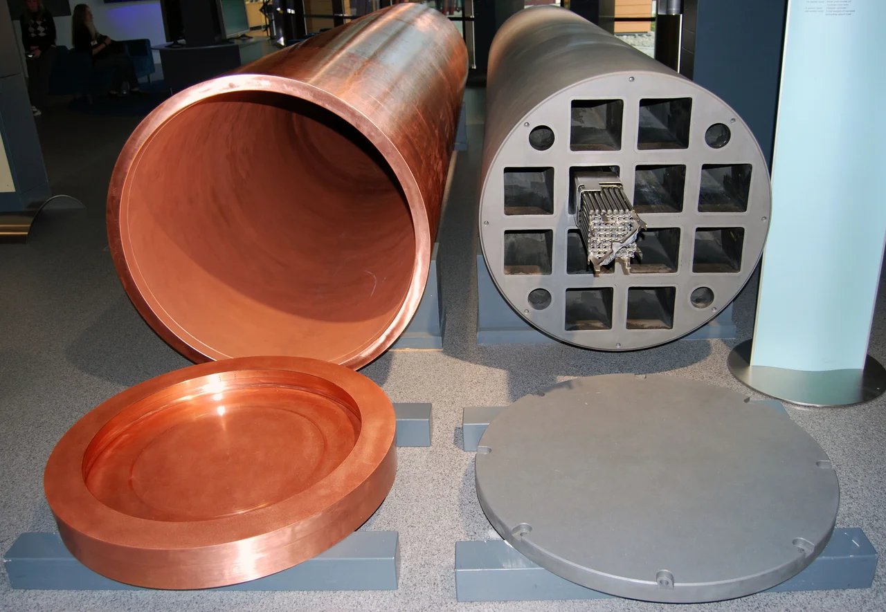 Capsule for nuclear waste.