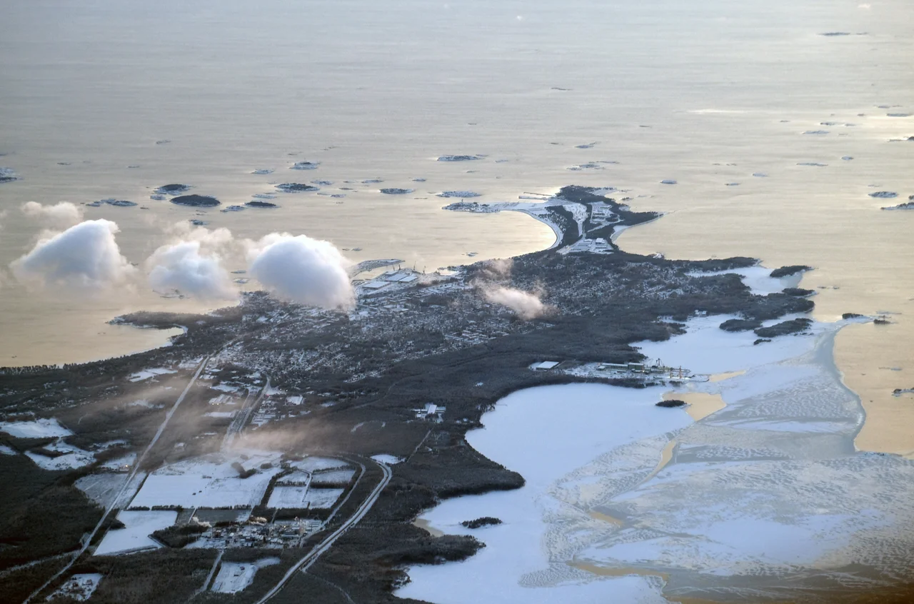 Aerial view of Hanko Peninsula.