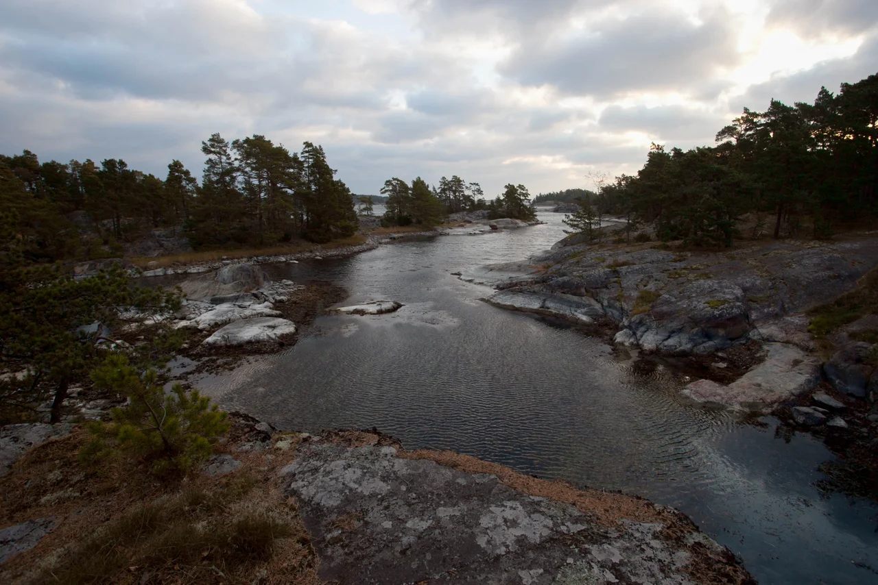 Rödjan farmstead on Älgö island, Ekenäs archipelago national park, Finland.