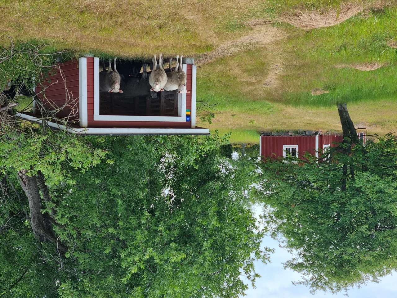 Mining building on Jussarö island, Raseborg, Finland
