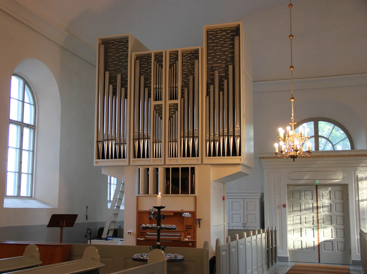 New Organ, Nummi Church, Nummi-Pusula, Finland
