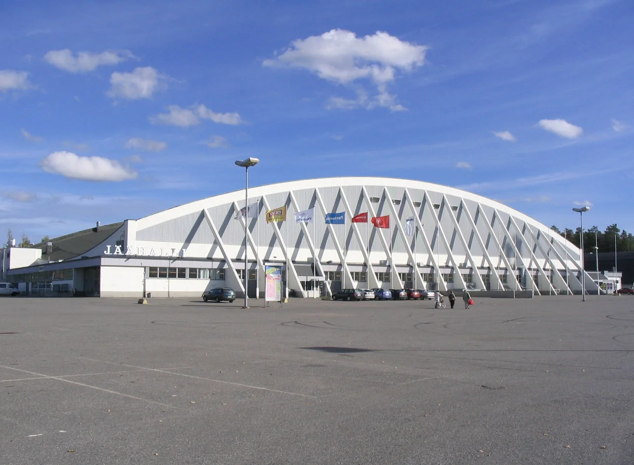 Tampere Hakametsä Ice hockey arena, Finland