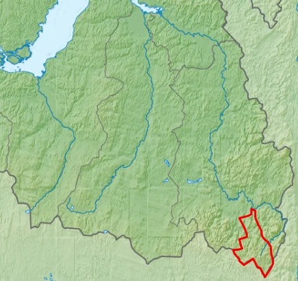 Location map of Russia