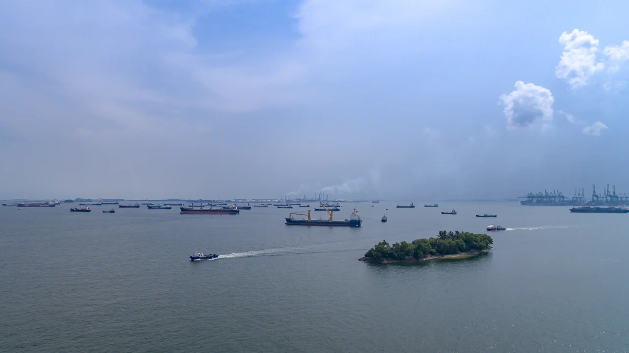 Strait of Malacca
Singapur Singapore Luftbild aerial