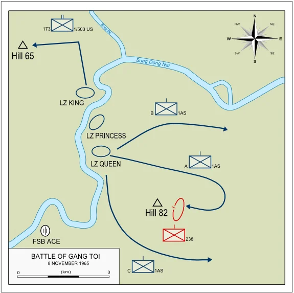 Battle of Gang Toi, 8 November 1965
