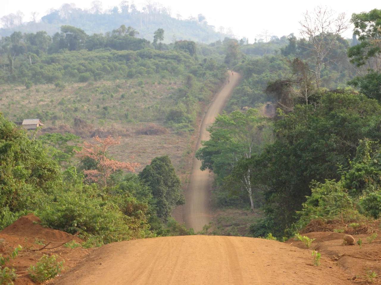 Road in Ratanakiri, Cambodia