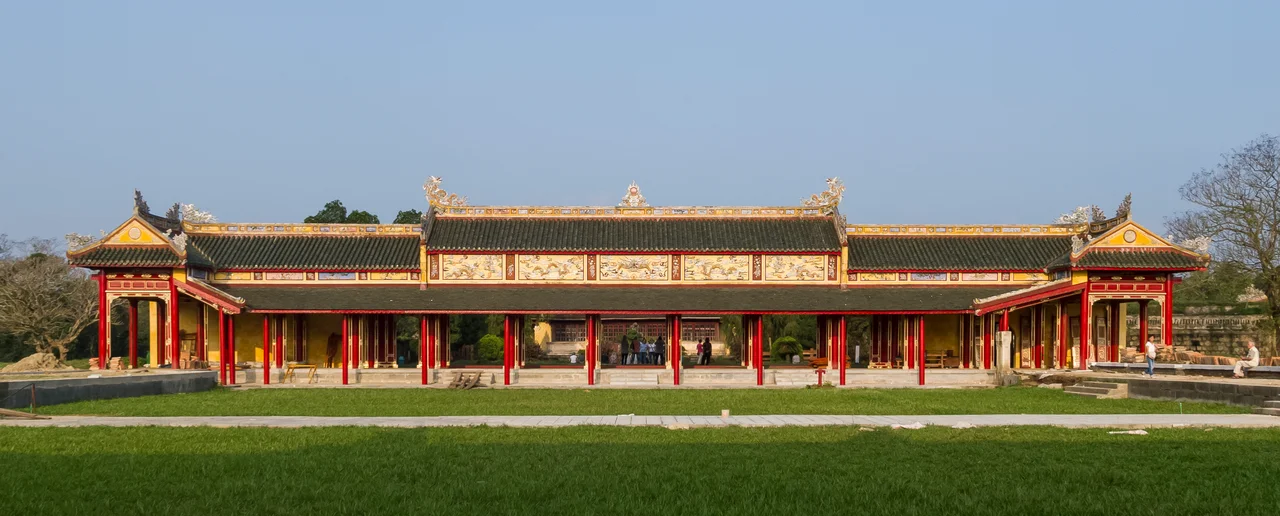 Hue, Vietnam:Imperial palace in Hue