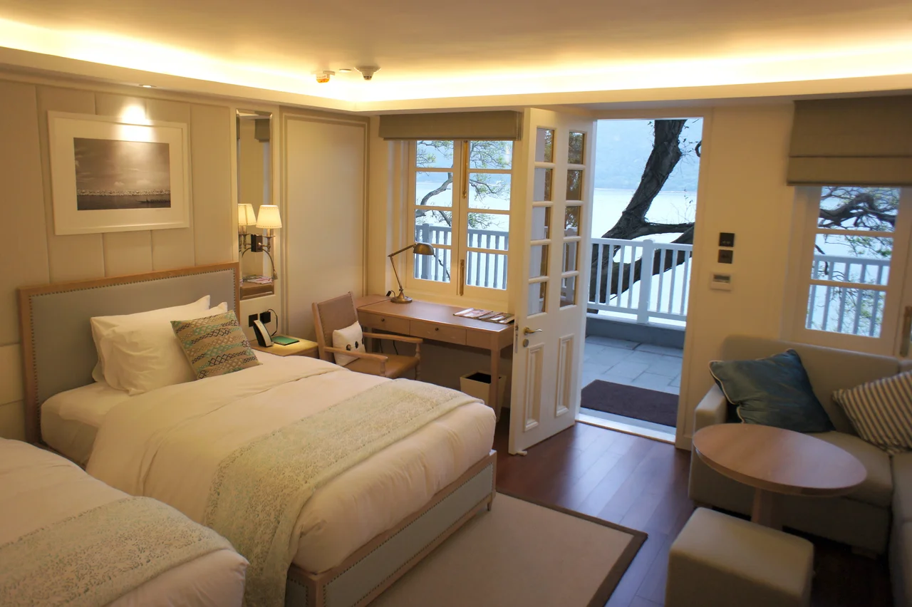 Tai O Heritage Hotel, Room 1120 "Treasure Pond". It was a Police Constable Night Duty Room. (Tai O, Lantau Island, Hong Kong)