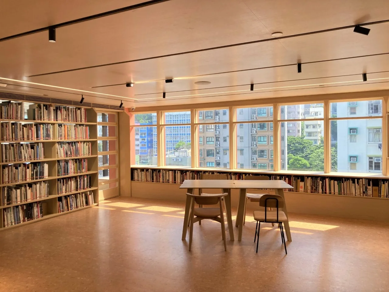 Reading Room of Asia Art Archive's Library in Hong Kong