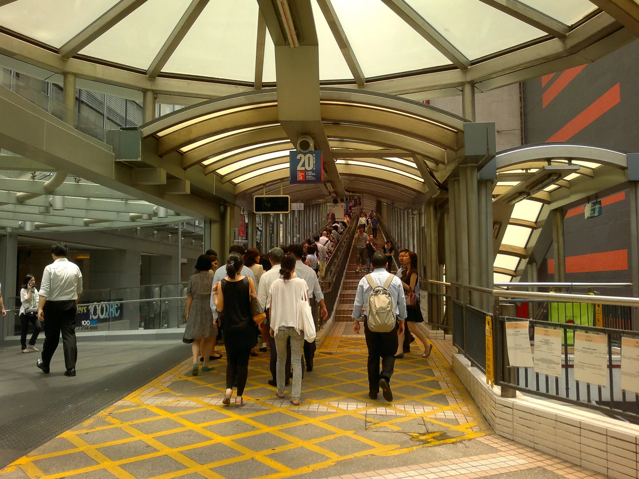 Central–Mid-levels Escalators Central Entrance