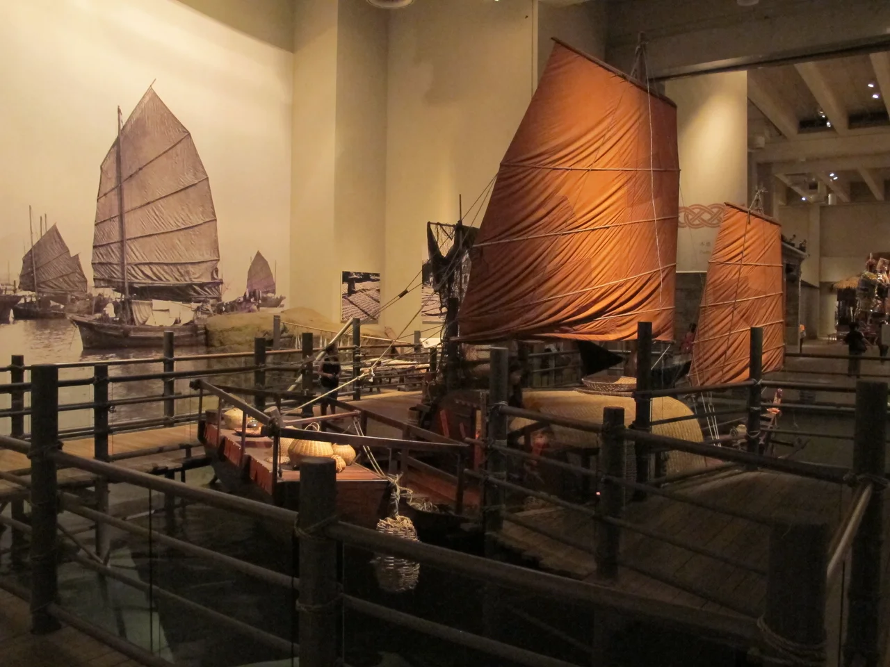 Exhibits in Hong Kong Museum of History.
