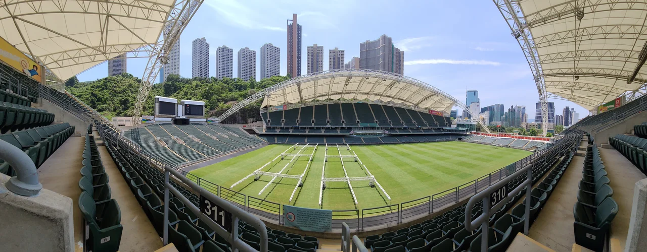 Panorama of Hong Kong Stadium