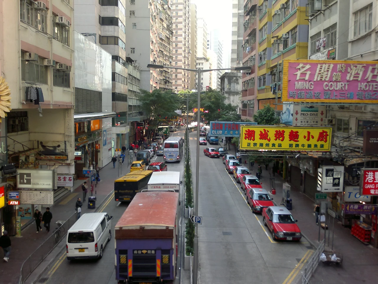 Lockhart Road towards Luard Road