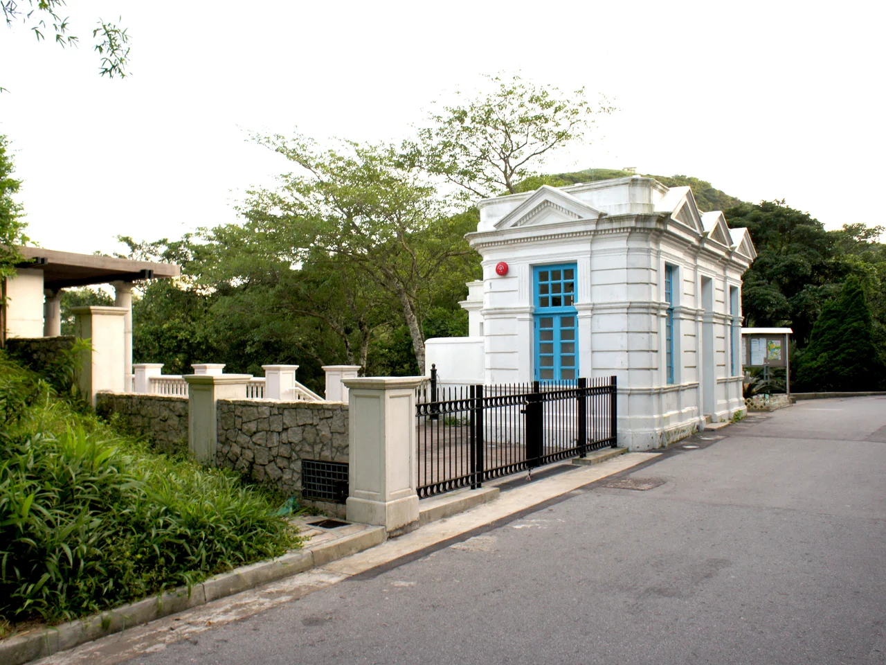 The Mountain Lodge Guard House, Victoria Peak, Hong Kong.
