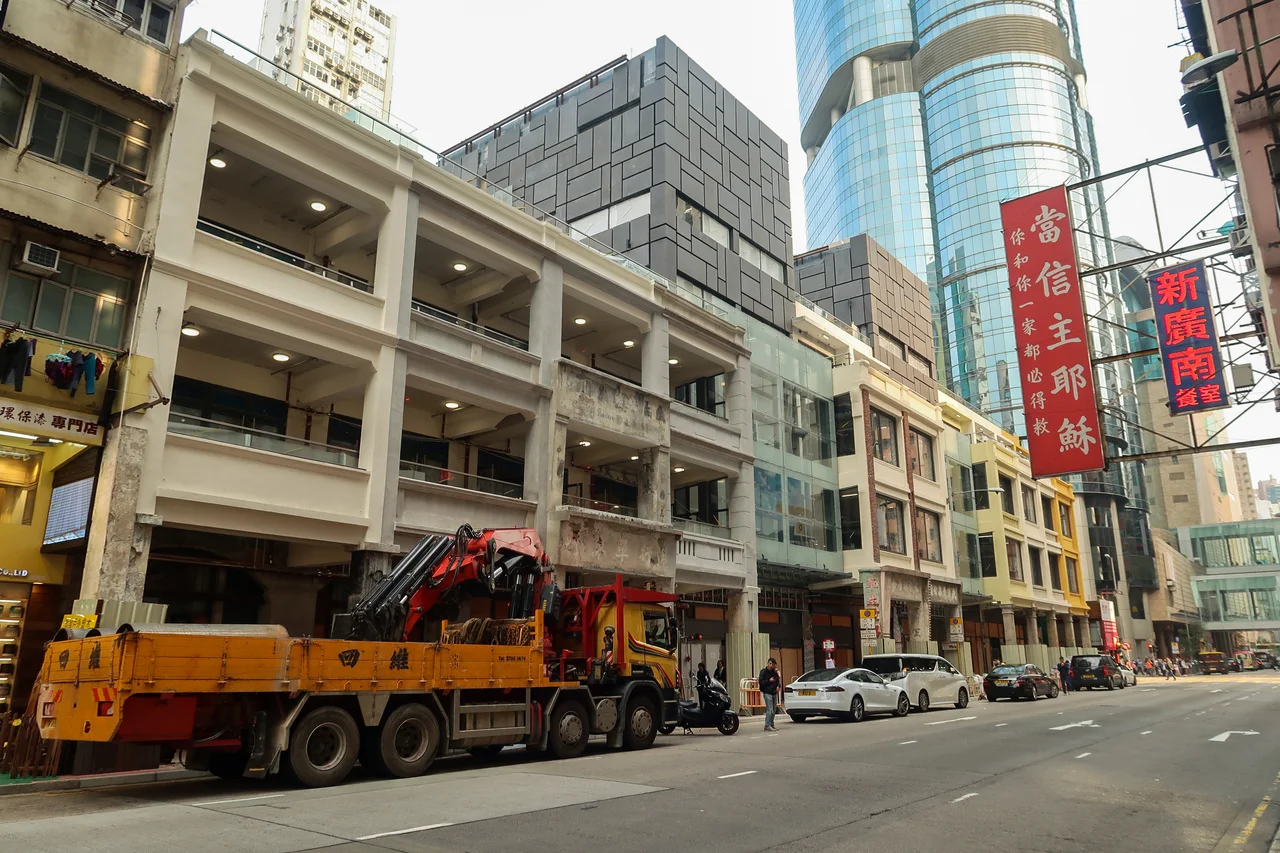 600-626 Shanghai Street URA project site