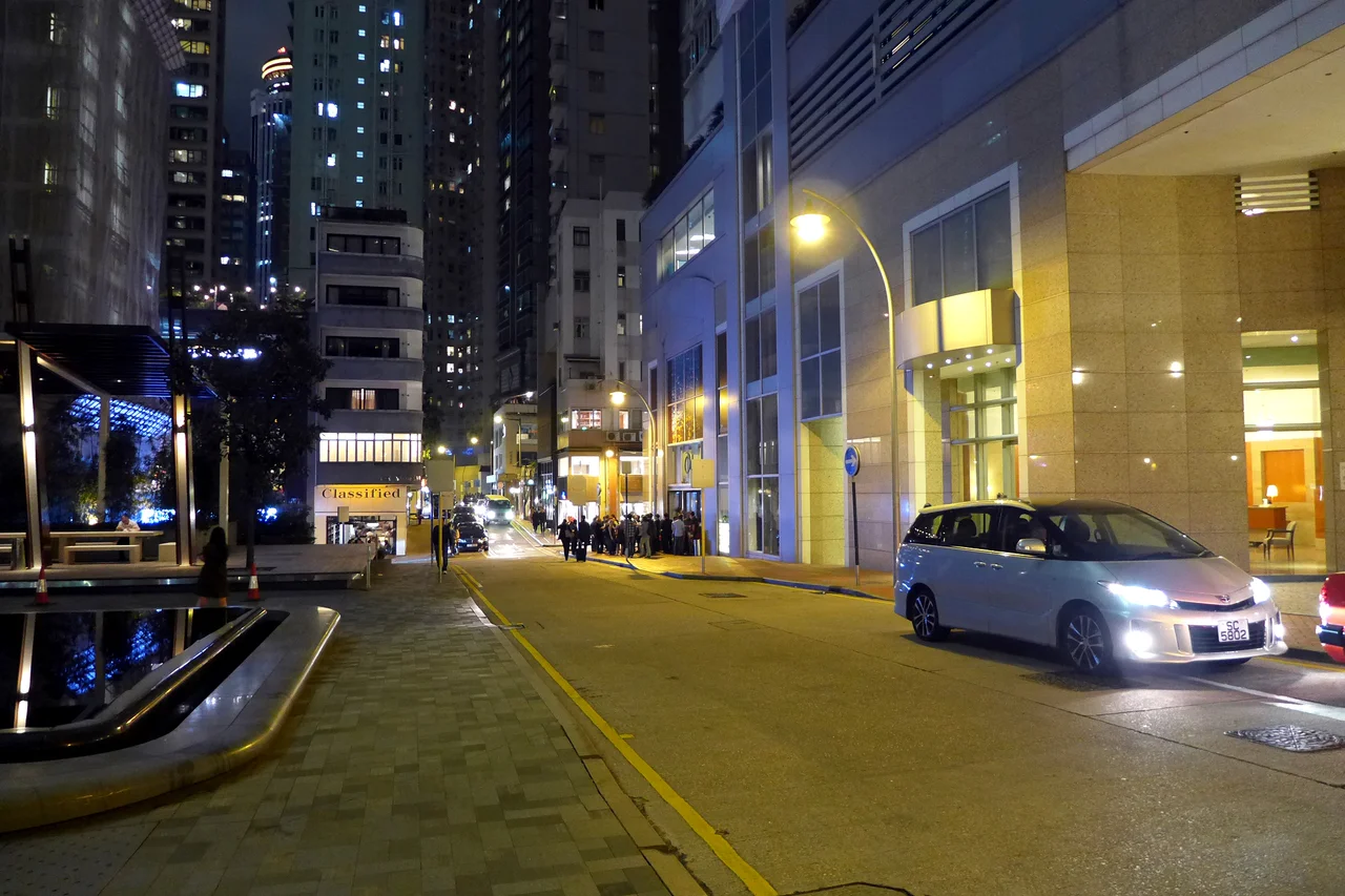 Star Street Night view