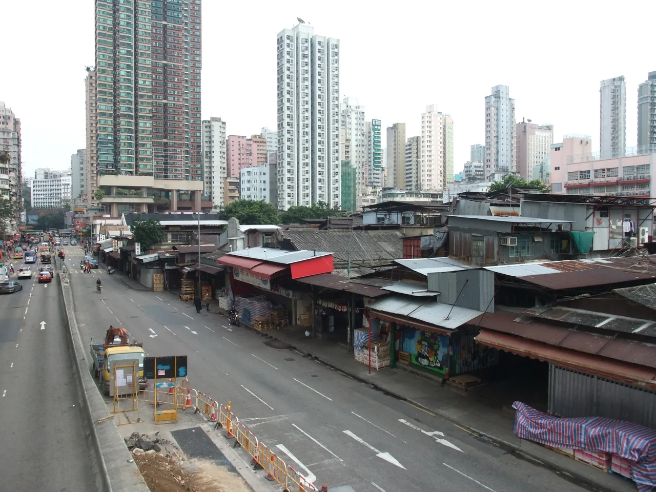 Yau Ma Tei Fruit Market, Kowloon, Hong Kong.