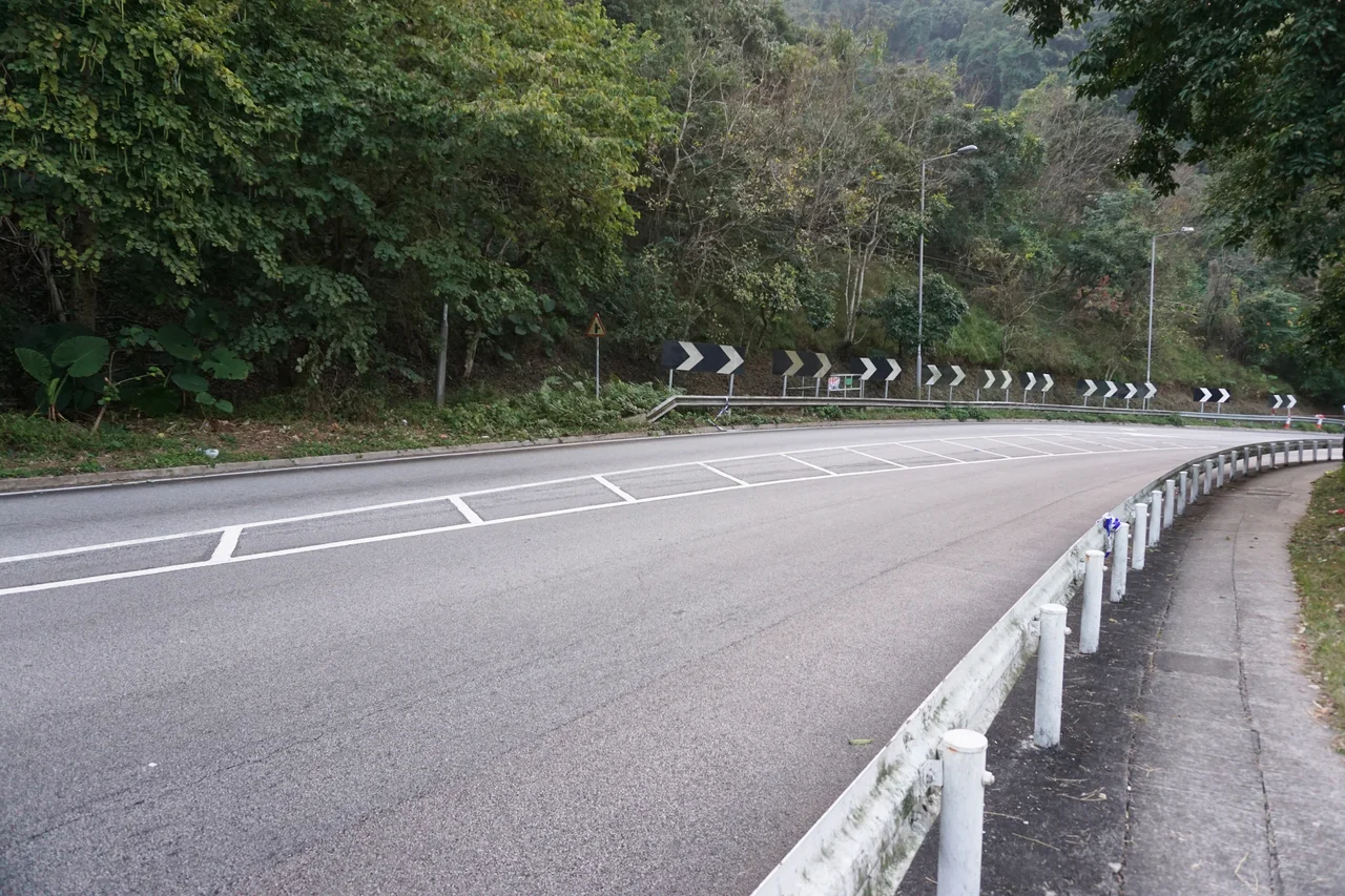 Double-decker Bus Tilted Incident in Tai Po Road, Hong Kong.